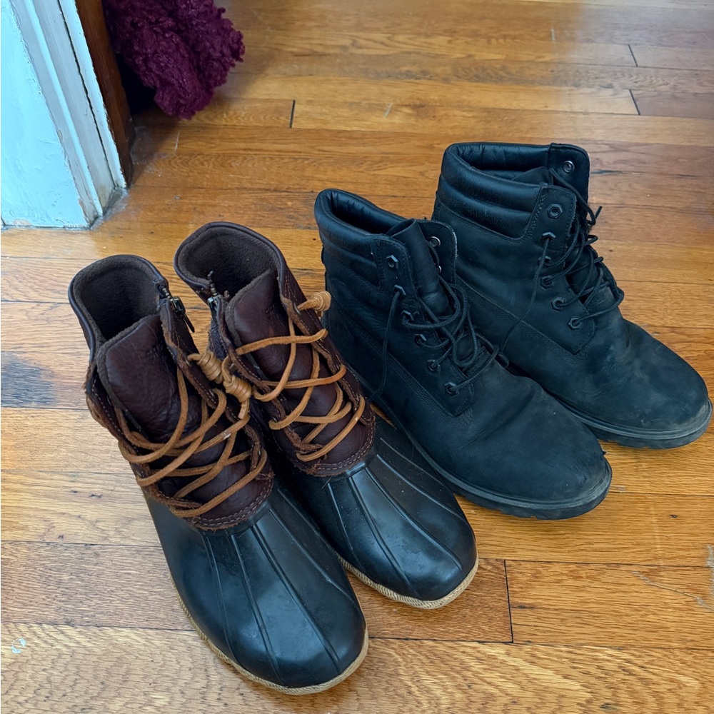 Women’s sperrys and timbs bundle